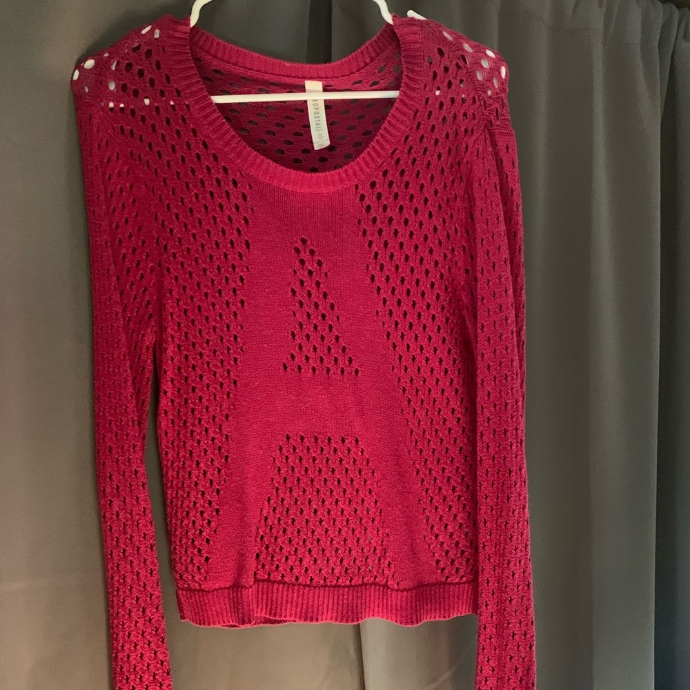 Red sweater